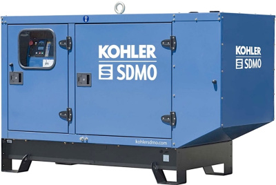 Дизельный генератор SDMO J22 в кожухе с АВР